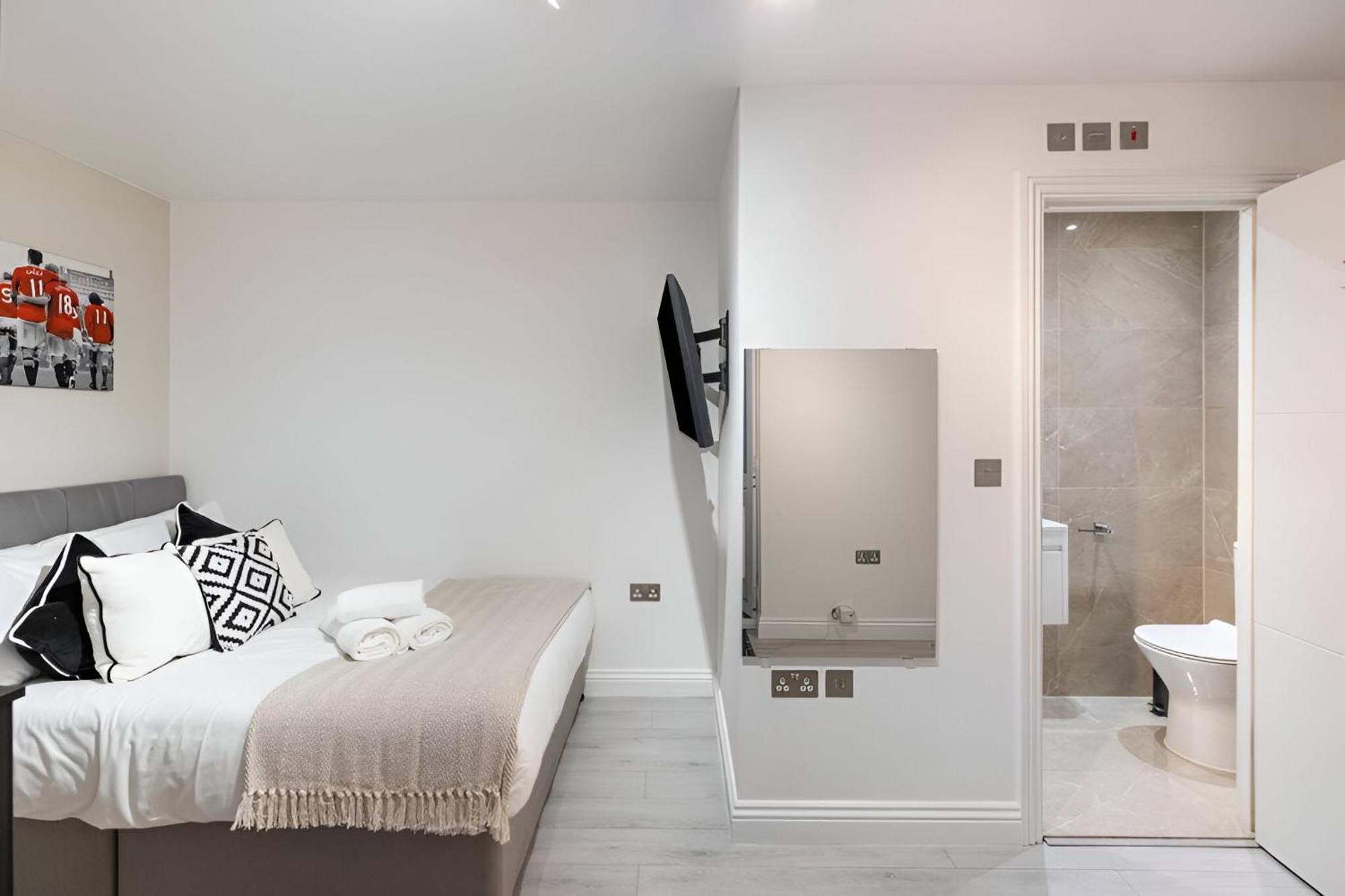Cozy Vibes Minimalist Studio Stay Лондон Экстерьер фото